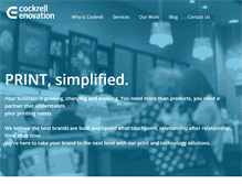 Tablet Screenshot of cockrellenovation.com